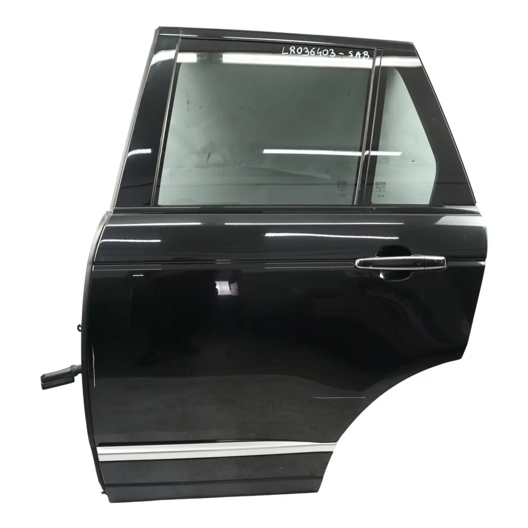 Range Rover L405 Tür Hinten Links Abdeckblende Santorini Schwarz 820 - SKU LR036403-SAB - Teilenummer LR036403
