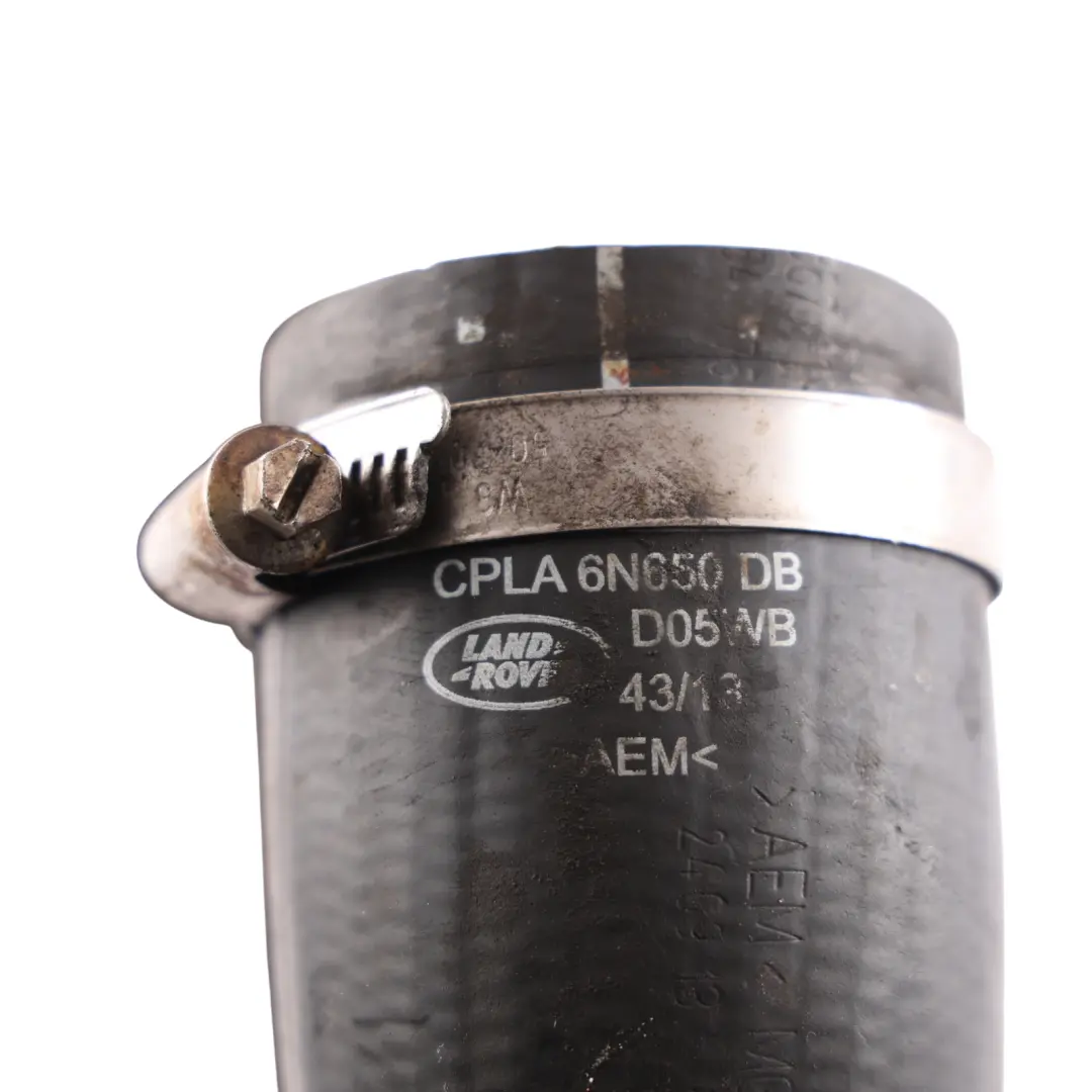 Range Rover L405 Intercooler Pipe Hose Line Diesel Engine 4.4 SDV8 CPLA-6N650-DB - SKU LR036485 - Part number LR036485