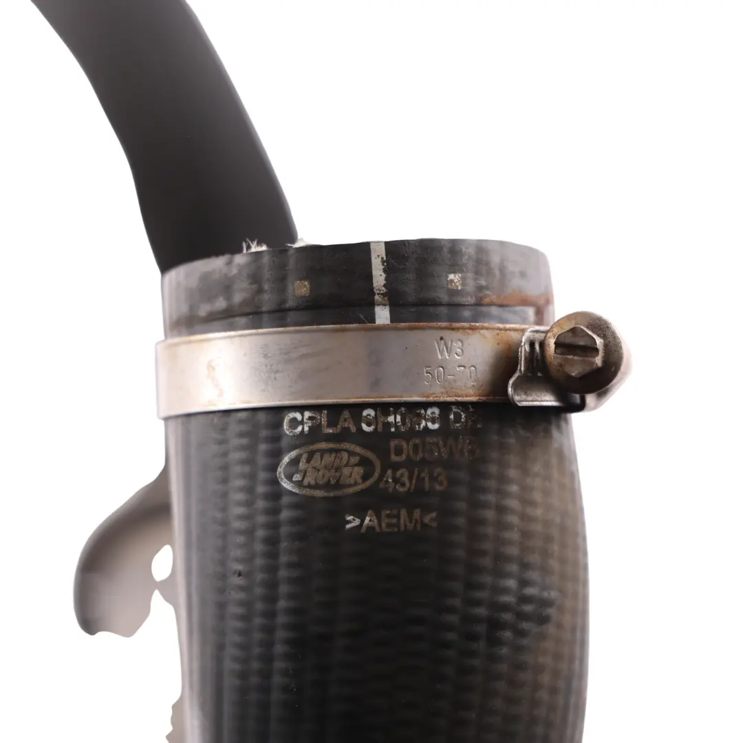 Charge Air Line Hose Pipe 4.4 Diesel CPLA-6H096-DB to Range Rover L405 Intercooler with Part number LR036500 Range Rover L405 Intercooler Charge Air Line Hose Pipe 4.4 Diesel CPLA-6H096-DB - SKU LR036500 - Part number LR036500
