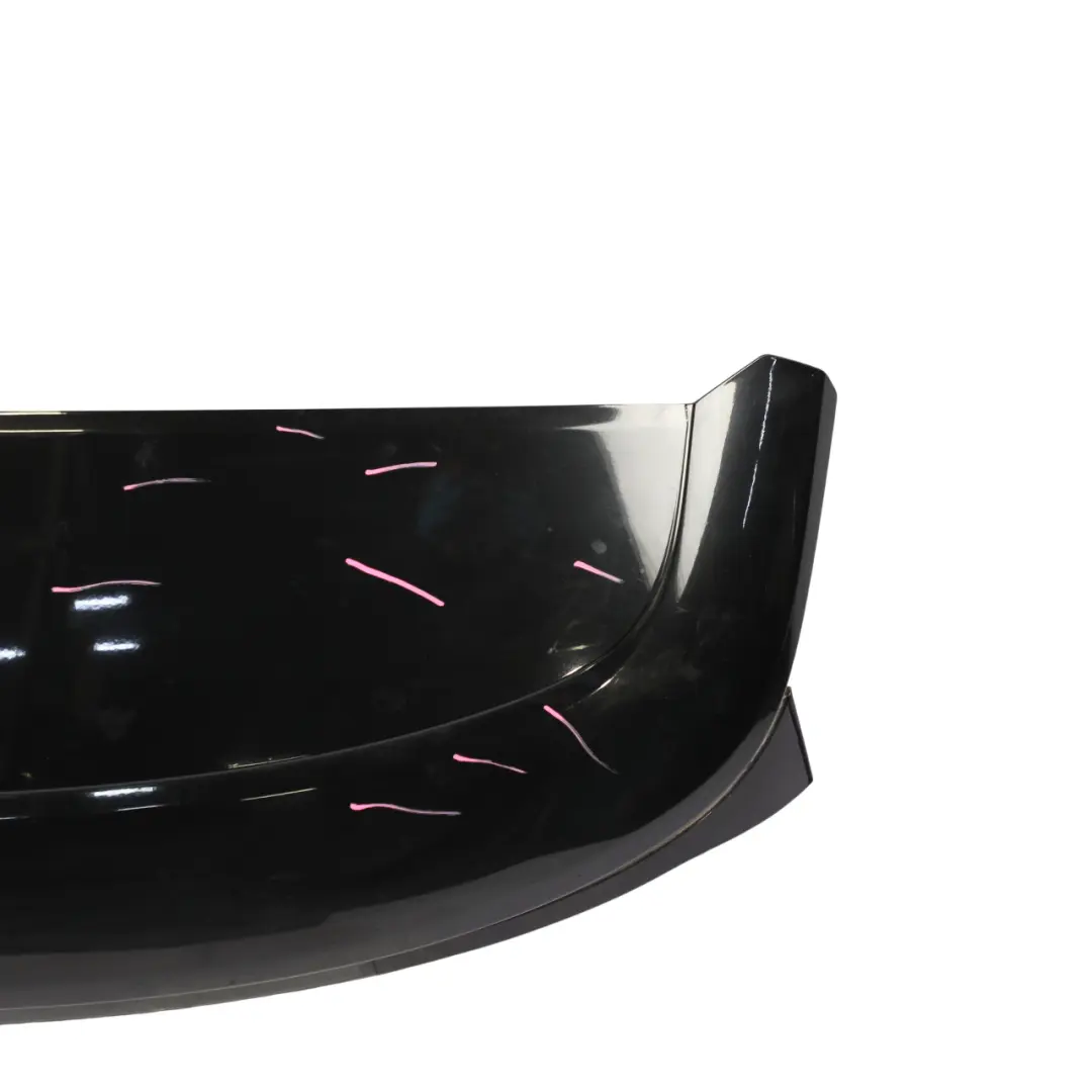 Boot Trunk Spoiler Santorini Black - 820 to Range Rover L405 Rear Tailgate with Part number LR038593 Range Rover L405 Rear Tailgate Boot Trunk Spoiler Santorini Black - 820 - SKU LR038593-SAB - Part number LR038593