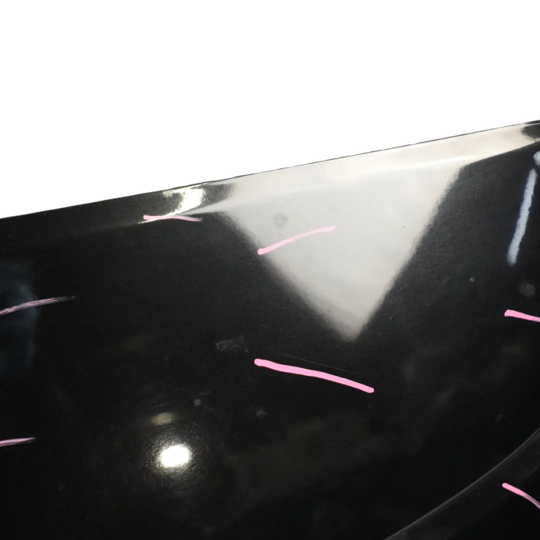 Range Rover L405 Rear Tailgate Boot Trunk Spoiler Santorini Black - 820 - SKU LR038593-SAB - Part number LR038593
