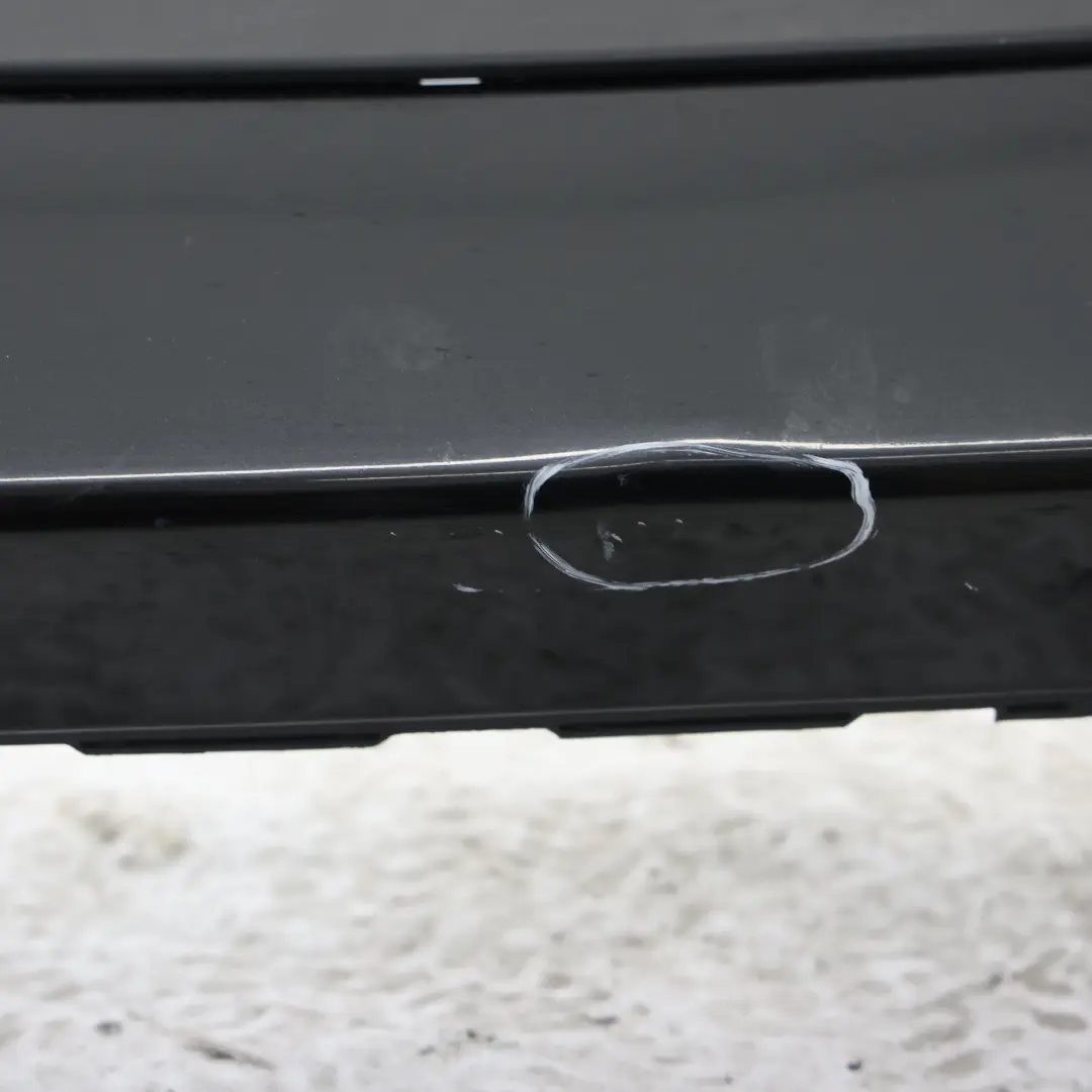 Bumper Trim Panel Covering Santorini Black - 820 to Range Rover L405 Rear with Part number LR038771 Range Rover L405 Rear Bumper Trim Panel Covering Santorini Black - 820 - SKU LR038771-SAB - Part number LR038771
