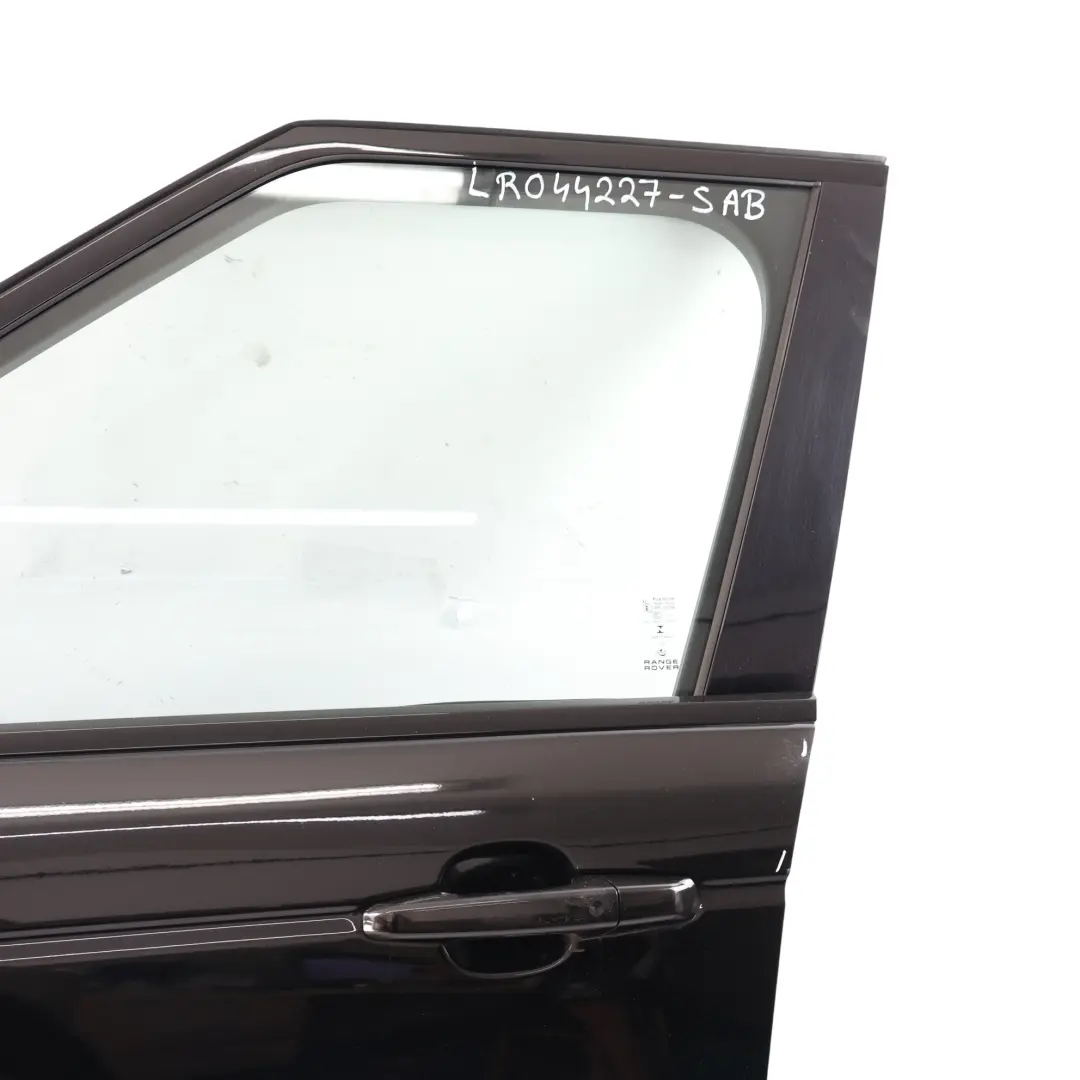Tür Vorne Links Santorini Schwarz - 820 für Range Rover Sport L494 mit Teilenummer LR044227 Range Rover Sport L494 Tür Vorne Links Santorini Schwarz - 820 - SKU LR044227-SAB - Teilenummer LR044227