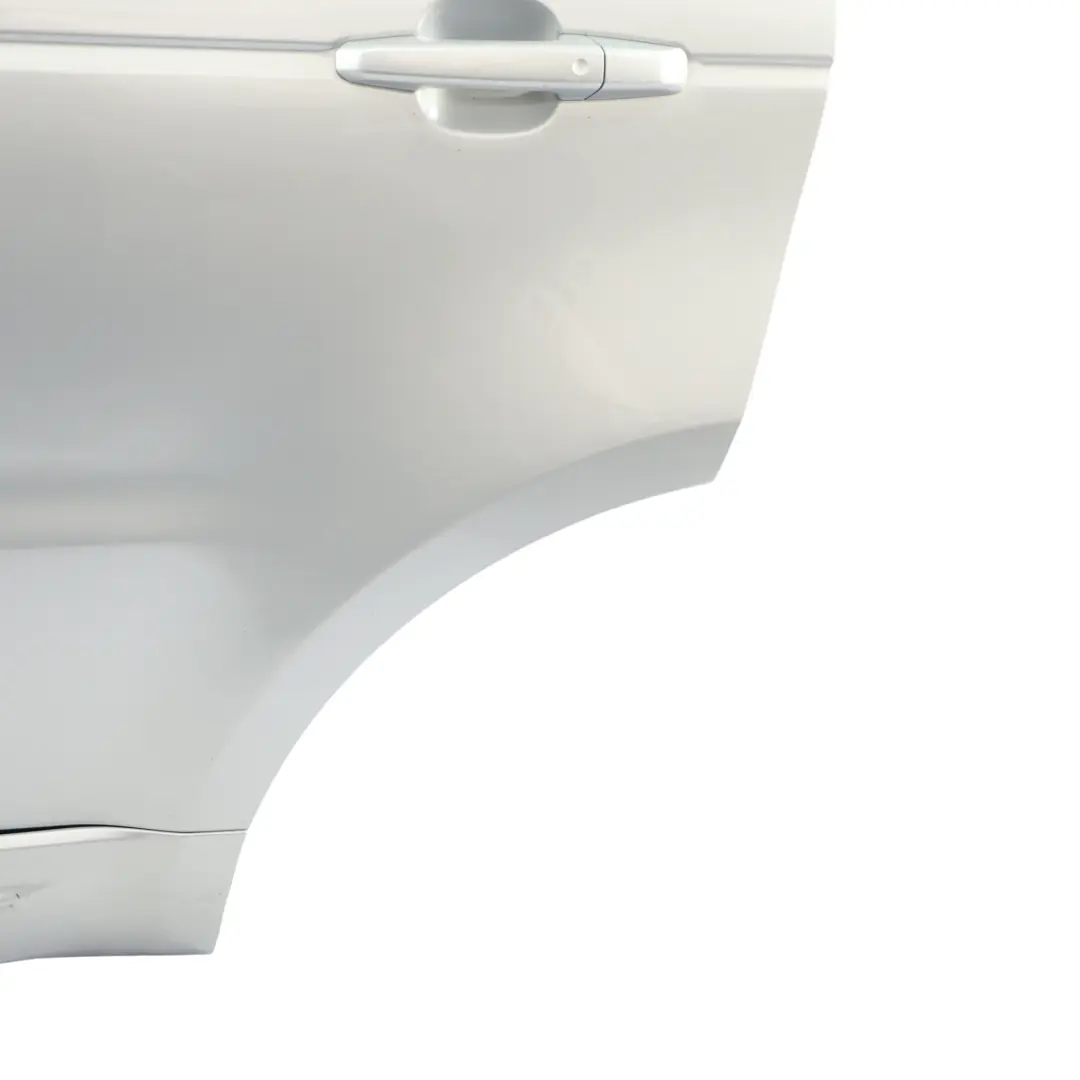 Door Left N/S Hakuba Silver - 2459 to Range Rover Sport L494 Rear with Part number LR044229 Range Rover Sport L494 Rear Door Left N/S Hakuba Silver - 2459 - SKU LR044229-HSI - Part number LR044229