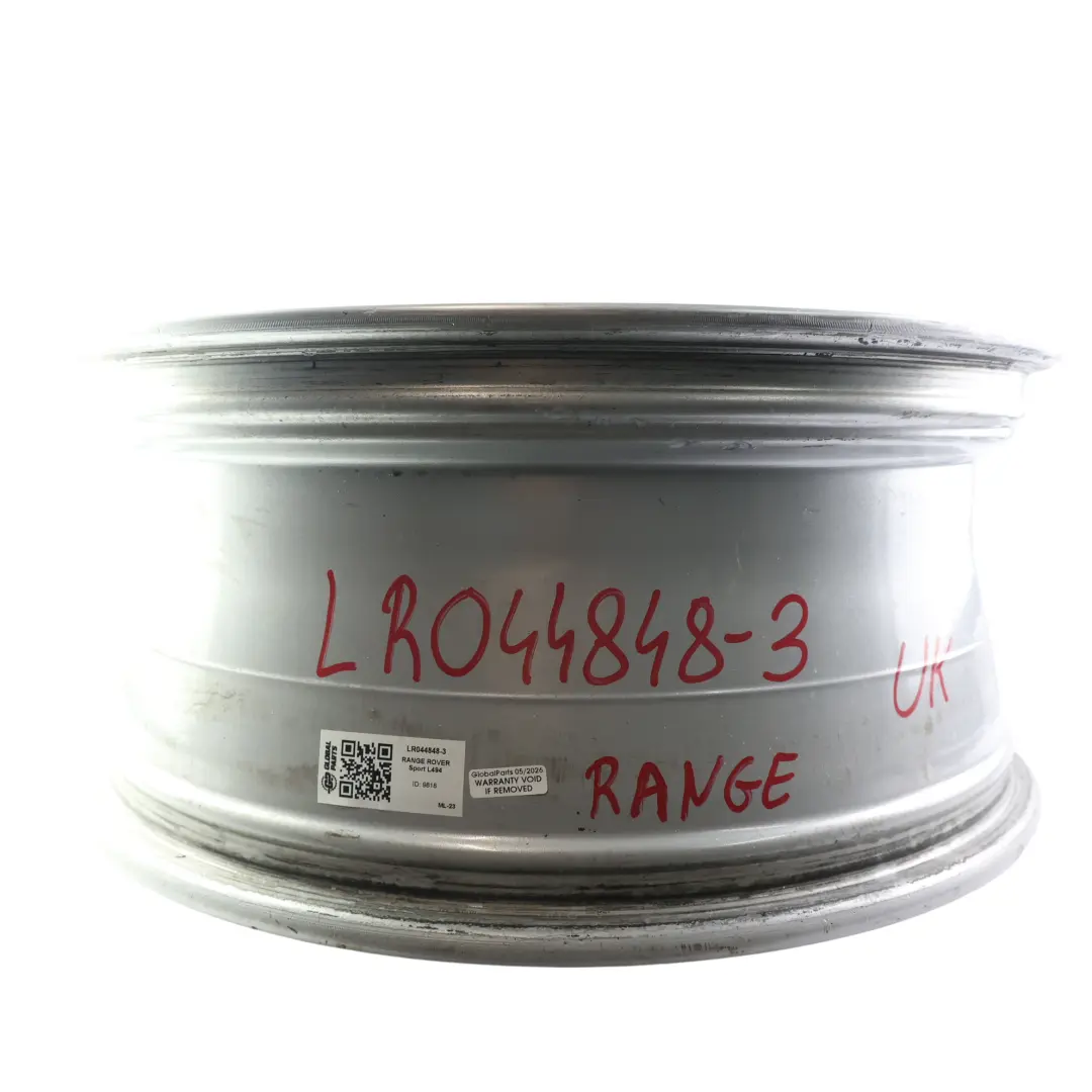 Alloy Wheel Rim Silver 20" ET47 8.5J Split Spoke to Range Rover Sport L494 with Part number LR044848 Range Rover Sport L494 Alloy Wheel Rim Silver 20" ET47 8.5J Split Spoke - SKU LR044848-3 - Part number LR044848
