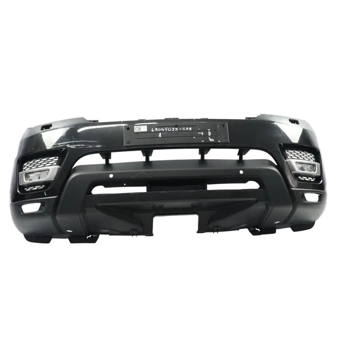 Zderzak Przód Santorini Czarny 820 do Range Rover Sport L494 o numerze LR045028 Range Rover Sport L494 Zderzak Przód Santorini Czarny 820 - SKU LR045028-SAB - Numer Części LR045028