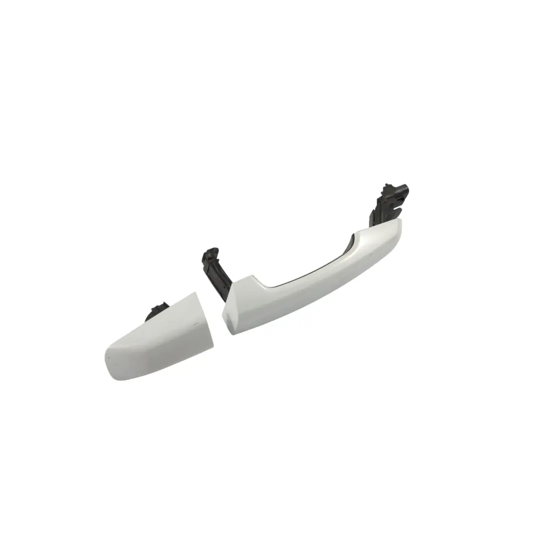 Land Rover L550 Outer Door Handle Front Left Right N/O/S White 2201 - SKU LR061201-YWH - Part number LR061201
