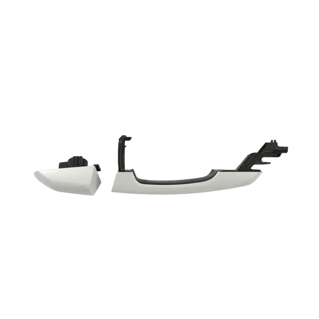 Land Rover L550 Outer Door Handle Front Left Right N/O/S White 2201 - SKU LR061201-YWH - Part number LR061201