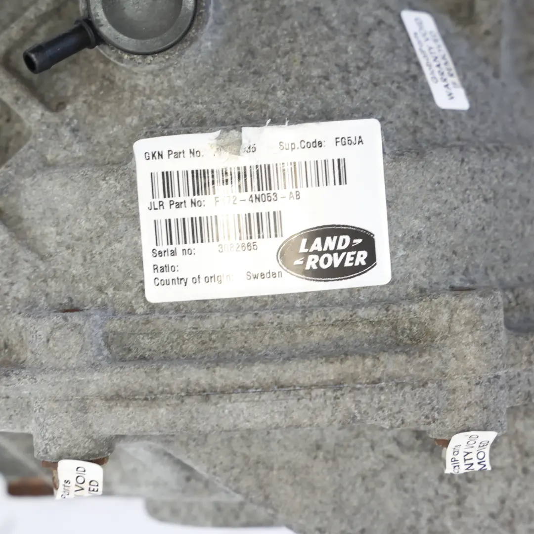 Land Rover Discovery Sport L550 Rear Differential Diff FK72-4N053-AB WARRANTY - SKU LR073539 - Part number LR073539