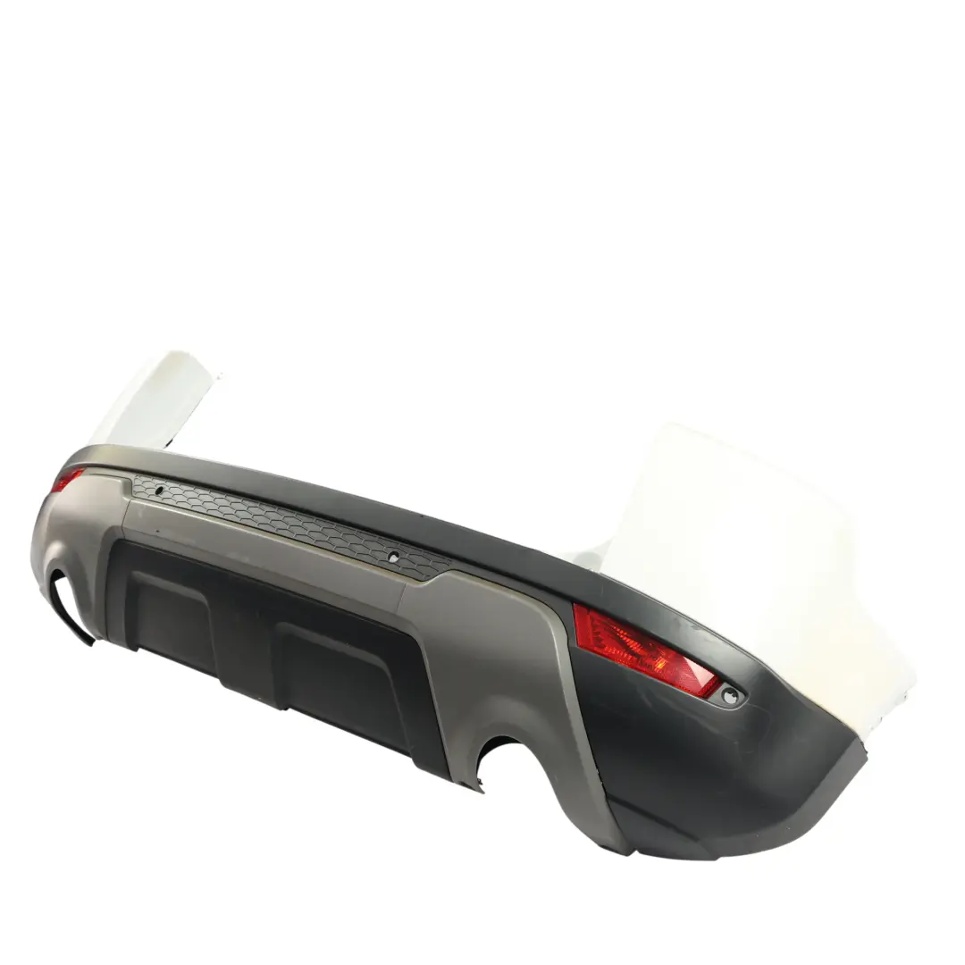 Range Rover Evoque L538 Rear Bumper Trim Cover Fuji White - 867 GJ32-17A958-CA - SKU LR074962-FWH - Part number LR074962