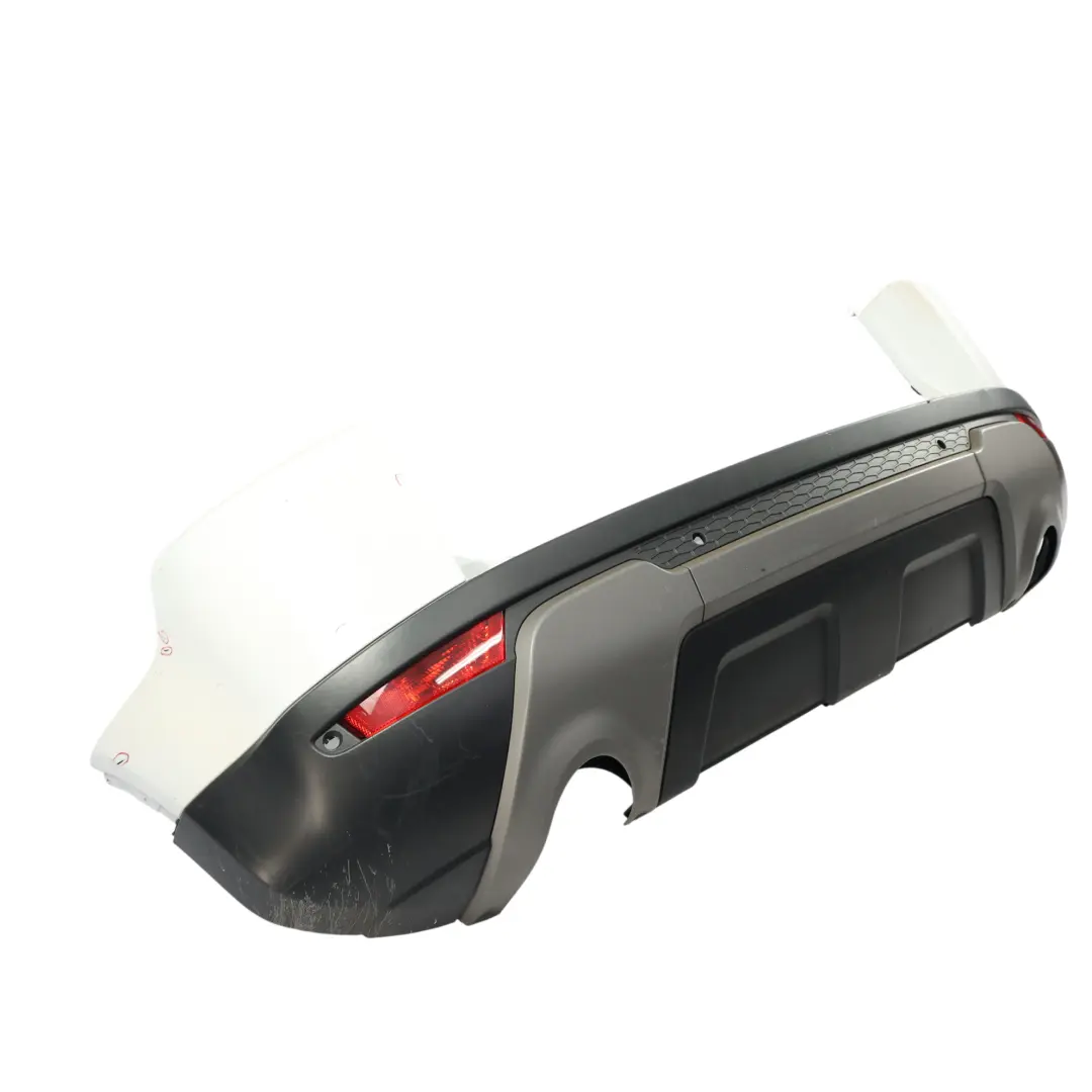 Range Rover Evoque L538 Rear Bumper Trim Cover Fuji White - 867 GJ32-17A958-CA - SKU LR074962-FWH - Part number LR074962