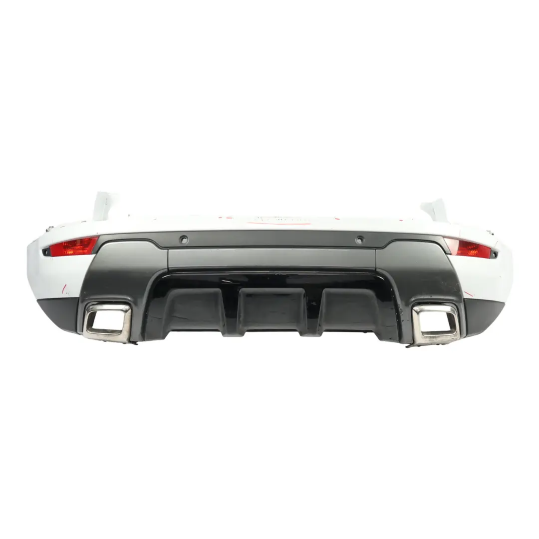 Range Rover Evoque L538 Rear Bumper Trim Cover Yulong White - 2201 - SKU LR074965-YWH - Part number LR074965