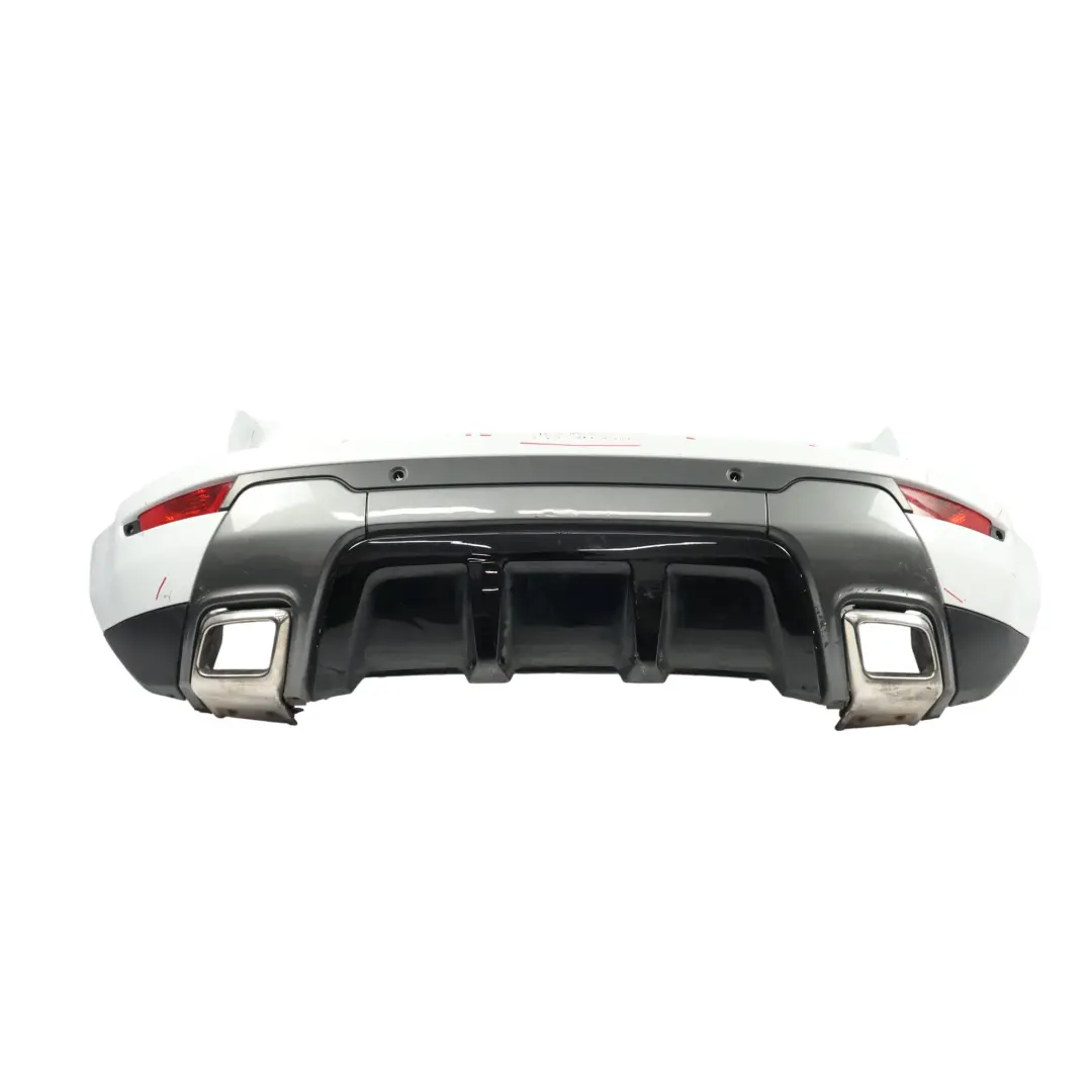 Range Rover Evoque L538 Rear Bumper Trim Cover Yulong White - 2201 - SKU LR074965-YWH - Part number LR074965