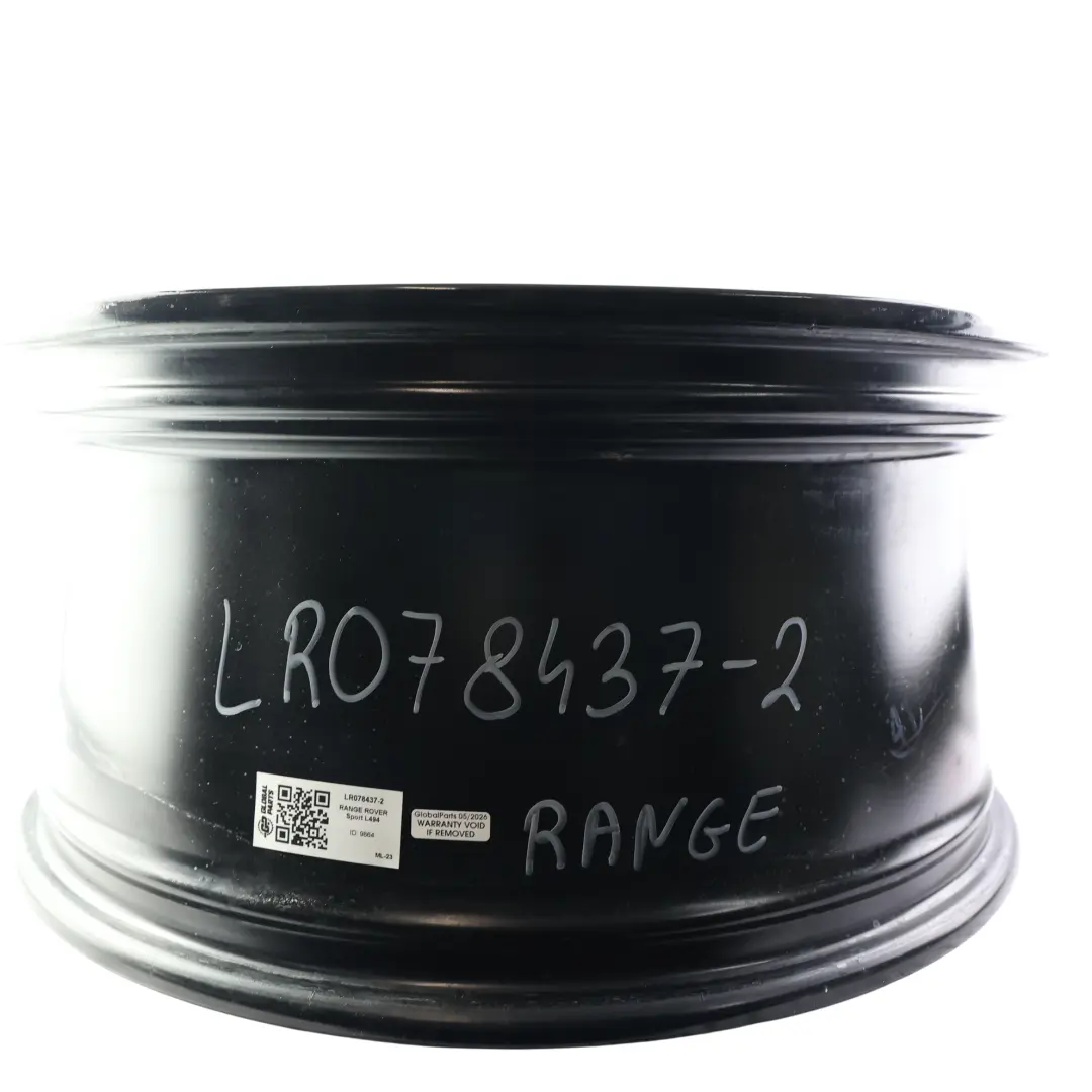 Land Rover Cerchio Lega 21" Nero Range Rover Sport L494 9.5J ET:49 GK5M-1007-AA - SKU LR078437-2 - Numero di parte LR078437