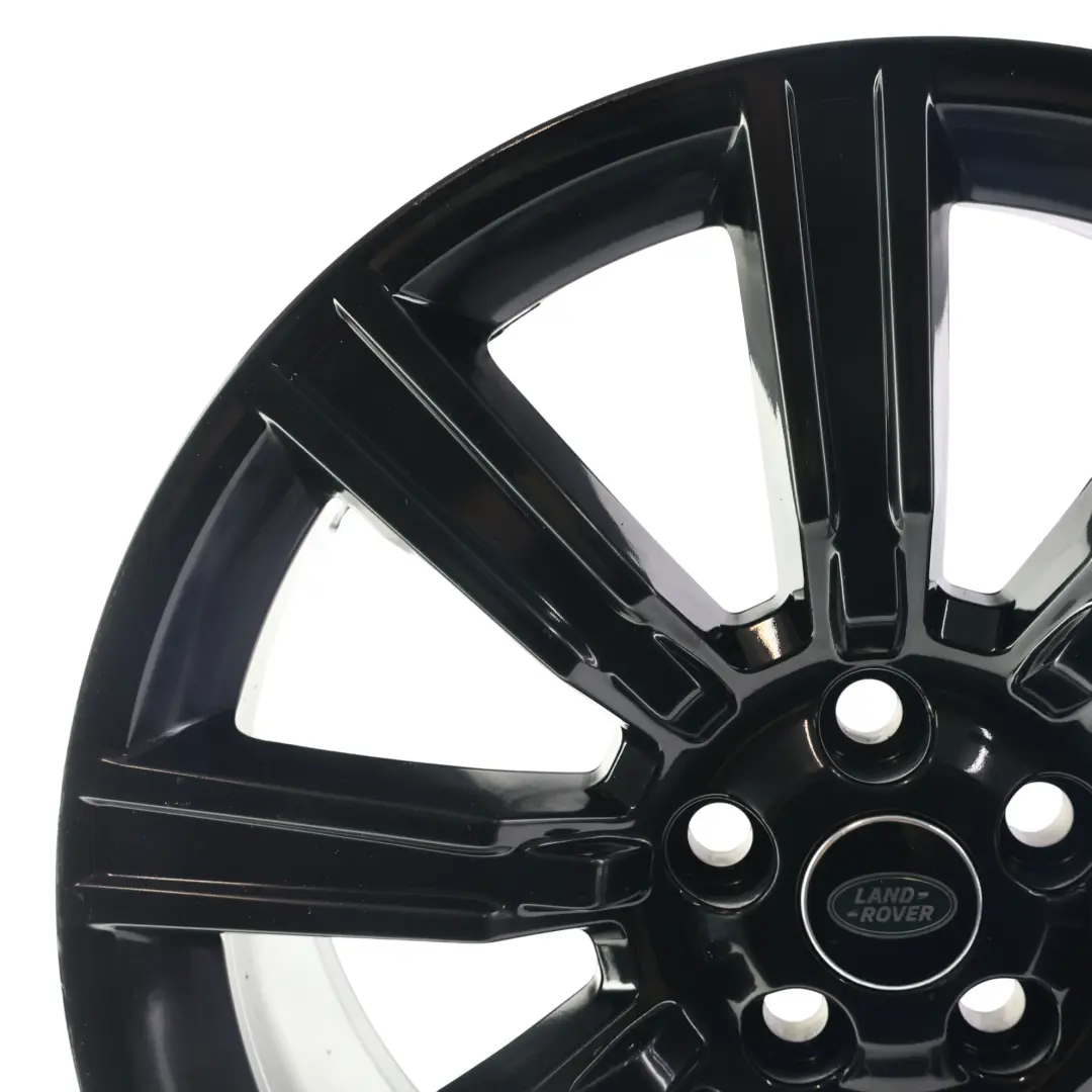 Range Rover Sport L494 21" Black Alloy Wheel 9.5J ET:49 9 Spoke GK5M-1007-AA - SKU LR078437-2 - Part number LR078437