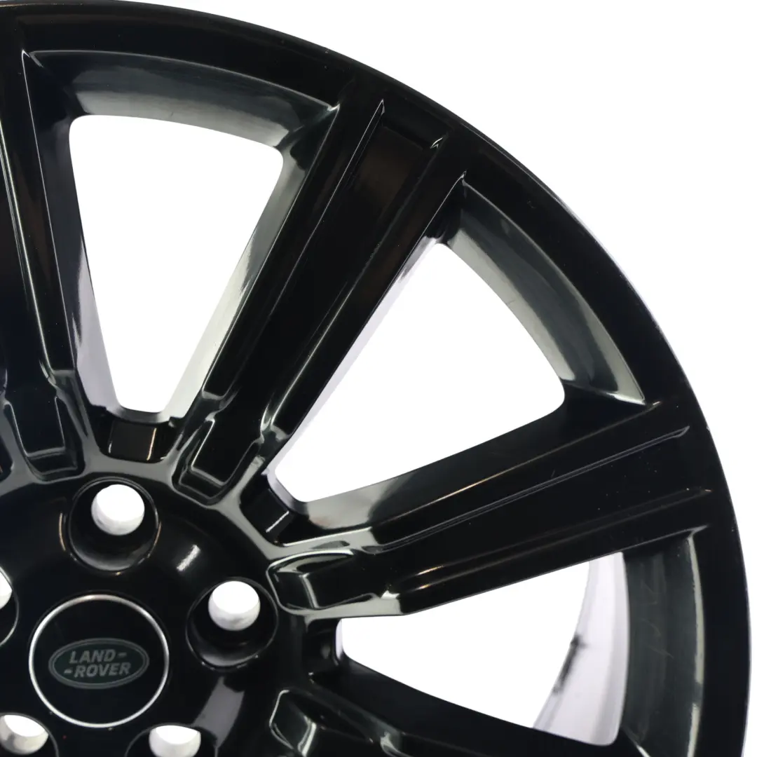 21" Black Alloy Wheel 9.5J ET:49 9 Spoke GK5M-1007-AA to Range Rover Sport L494 with Part number LR078437 Range Rover Sport L494 21" Black Alloy Wheel 9.5J ET:49 9 Spoke GK5M-1007-AA - SKU LR078437-3 - Part number LR078437