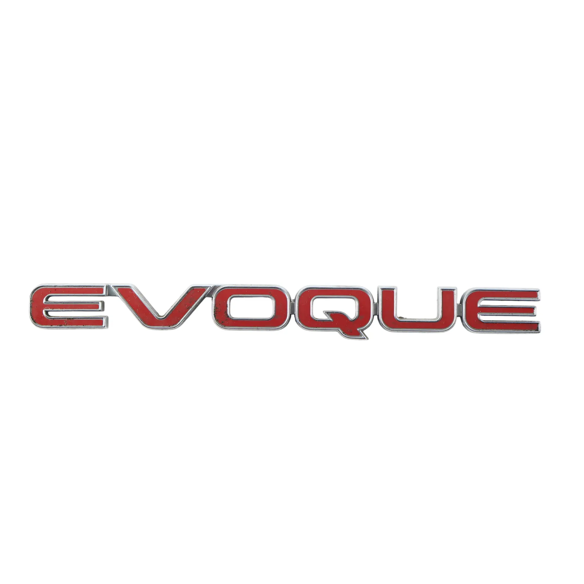 Range Rover Evoque L538 Rear Tailgate Emblem Model Logo Red LR078572