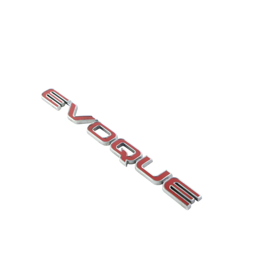 Range Rover Evoque L538 Heckklappe Emblem Modell Logo Rot - SKU LR078572 - Teilenummer LR078572