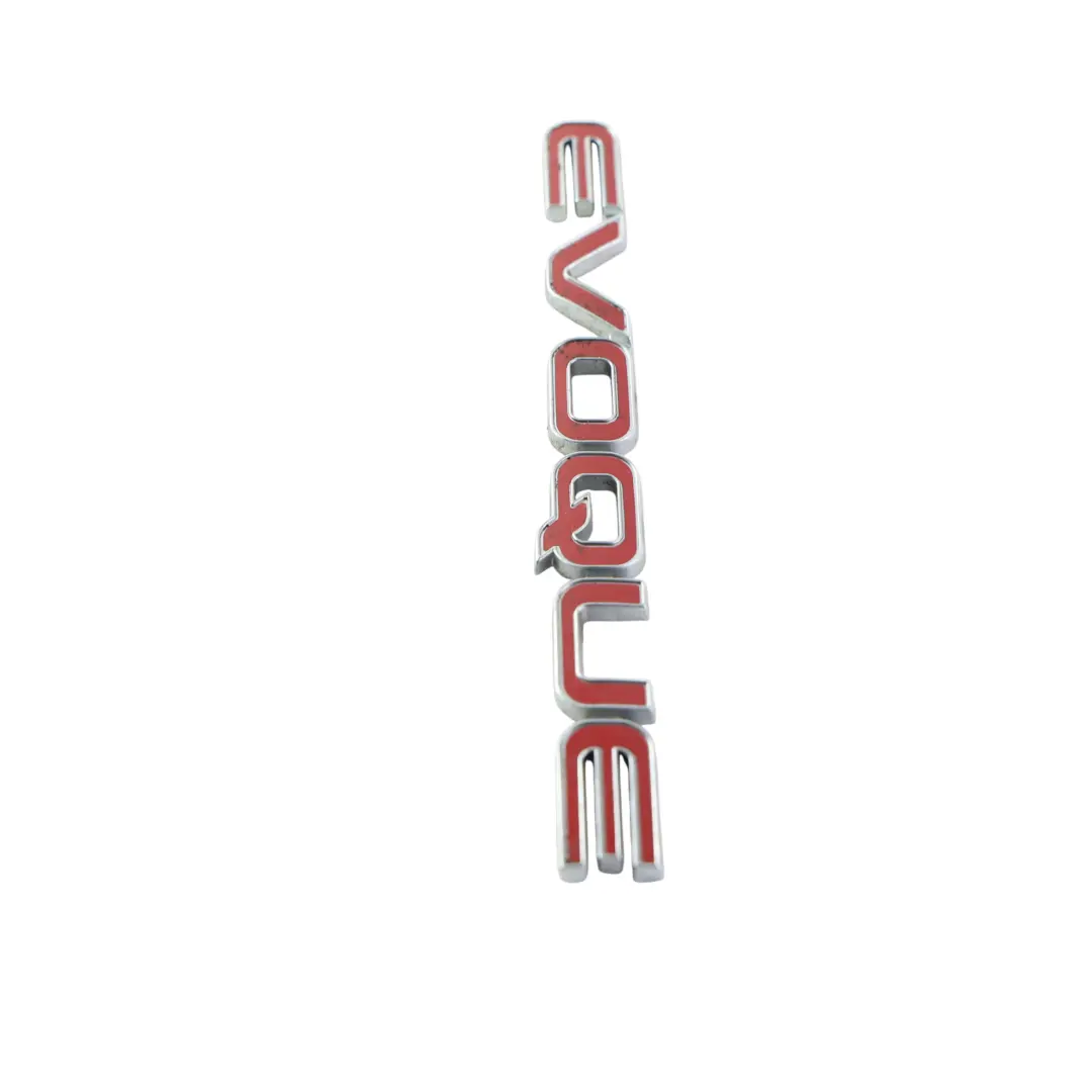 Range Rover Evoque L538 Emblème Hayon Arrière Logo Modèle Rouge - SKU LR078572 - Numéro de pièce LR078572