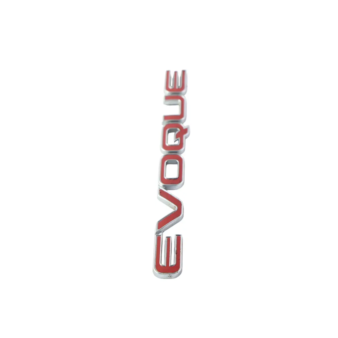 Range Rover Evoque L538 Heckklappe Emblem Modell Logo Rot - SKU LR078572 - Teilenummer LR078572