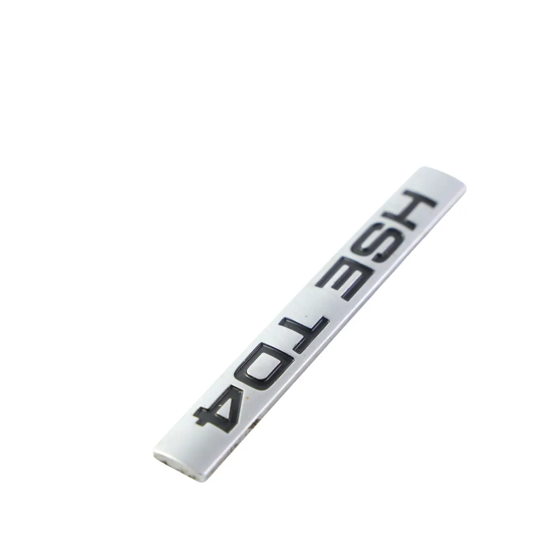 Emblema Logo Portón Trasero HSE TD4 GJ32-001B40-DA para Range Rover Evoque L538 con número de pieza LR078575 Range Rover Evoque L538 Emblema Logo Portón Trasero HSE TD4 GJ32-001B40-DA - SKU LR078575 - Número de pieza LR078575