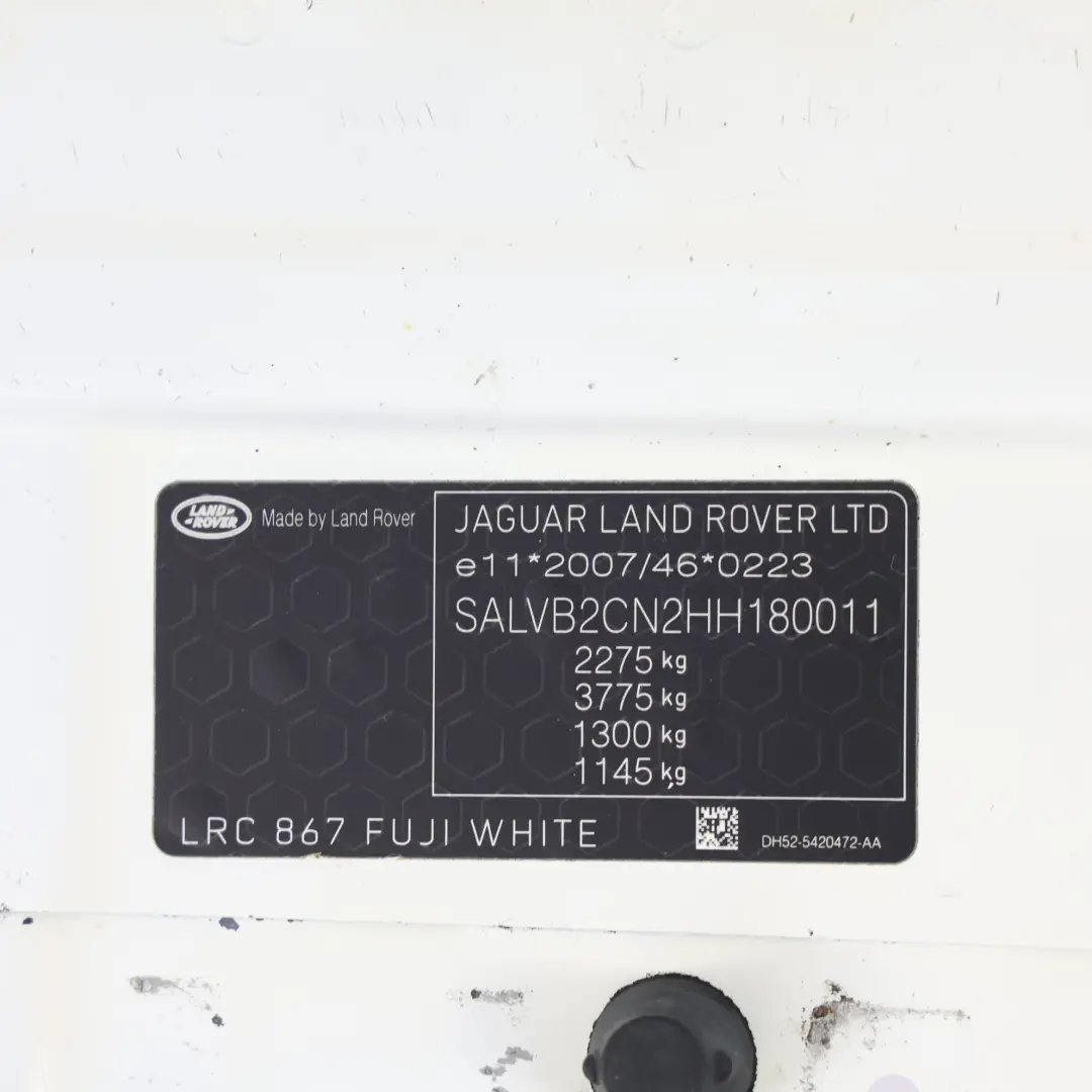 Slam Panel Upper Frame Front Frame BJ32-001K11-AC to Land Range Rover Evoque L551 with Part number LR084610 Land Range Rover Evoque L551 Slam Panel Upper Frame Front Frame BJ32-001K11-AC - SKU LR084610 - Part number LR084610