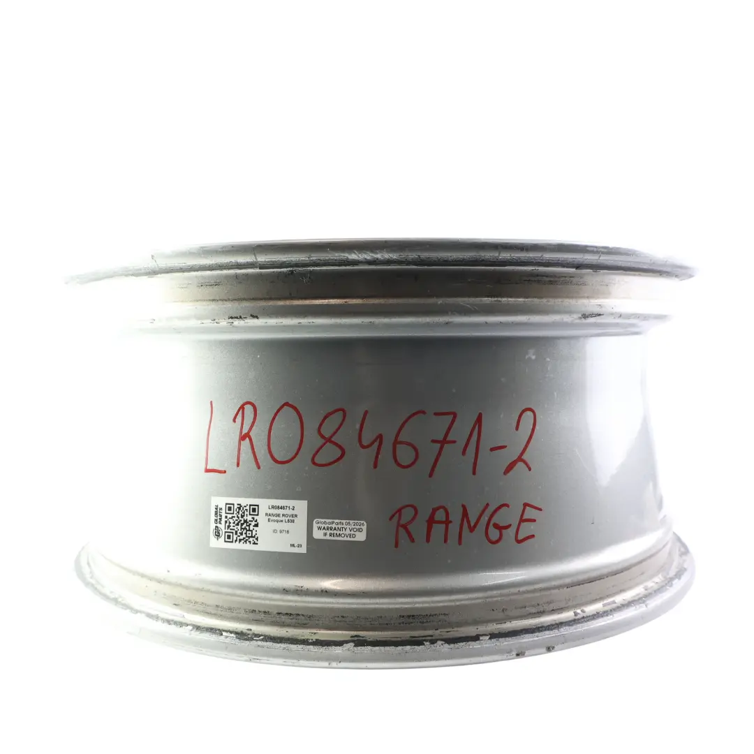 Cerchio Lega 18" ET45 8J 5x108 GJ32-1007-AB per Land Rover Range Rover Evoque L538 con numero di parte LR084671 Land Rover Range Rover Evoque L538 Cerchio Lega 18" ET45 8J 5x108 GJ32-1007-AB - SKU LR084671-2 - Numero di parte LR084671