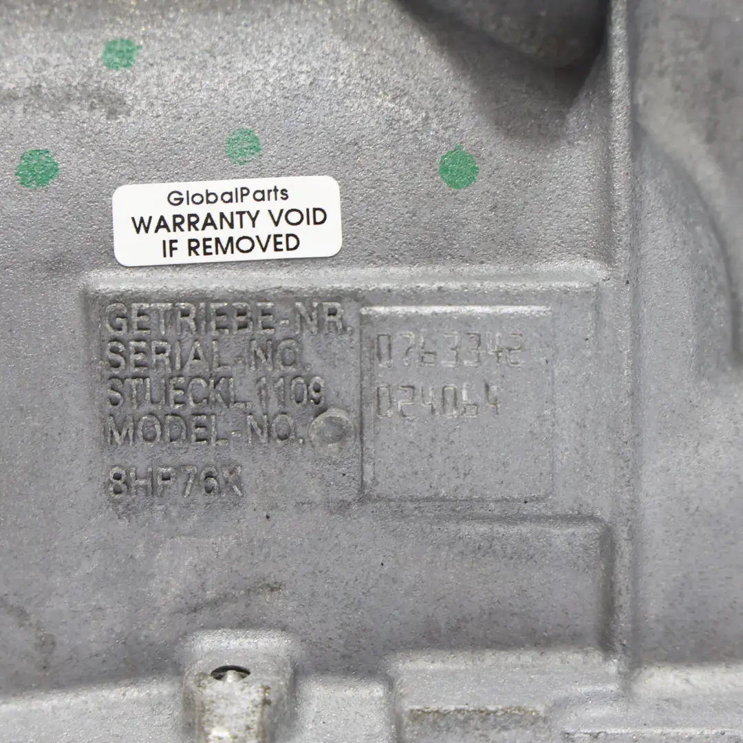 Range Rover Sport L494 3.0 Skrzynia Biegów Automat 8HP76 LPLA-7000-AB - SKU LR125283 - Numer Części LR125283