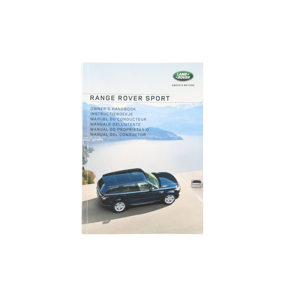 Range Rover Evoque L538 Owner's Handbook Booklet Set - SKU LRL100262161 - Part number LRL100262161