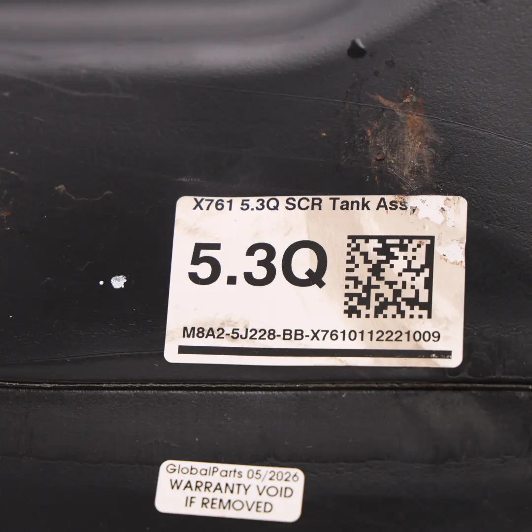 AdBlue Urea Tank Diesel Exhaust Fluid to Range Rover Velar L560 with Part number M8A2-5J228-BB Range Rover Velar L560 AdBlue Urea Tank Diesel Exhaust Fluid - SKU M8A2-5J228-BB - Part number M8A2-5J228-BB
