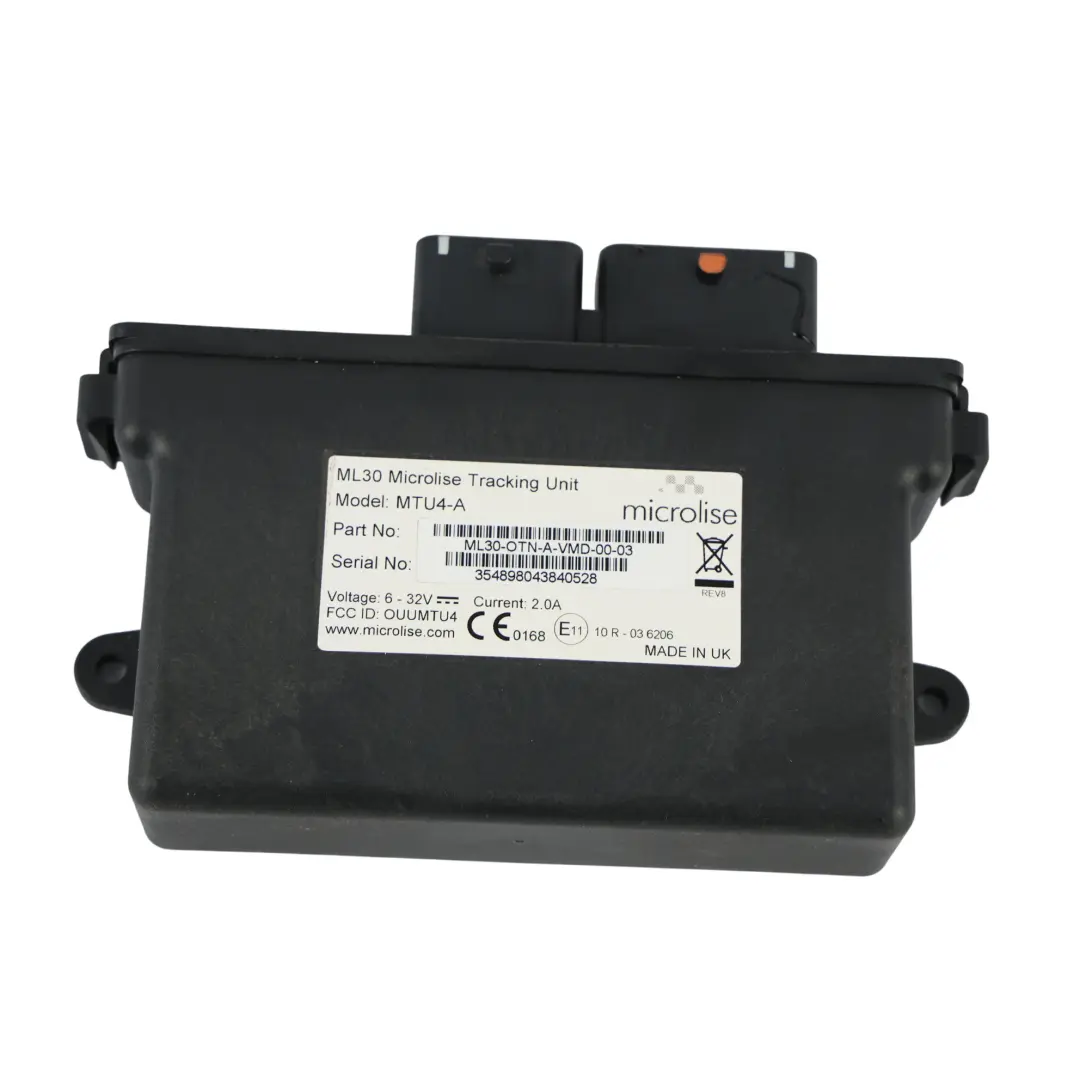 Volkswagen Caddy Maxi 2K Módulo Unidad Rastreo Microlise MTU-4A ECU - SKU MICROLISE-MTU4-A-TRACKING-MODULE-UNIT - Número de pieza MICROLISE MTU4-A TRACKING MODULE UNIT