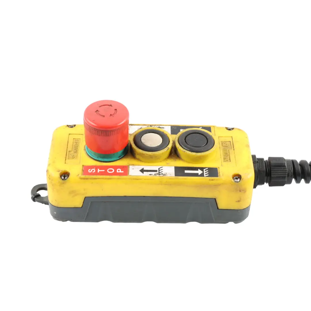Mafelec Push Button Station Up Down Emergency Stop 3 Way Three Way to with Part number NTP-0202E Mafelec Push Button Station Up Down Emergency Stop 3 Way Three Way - SKU NTP-0202E - Part number NTP-0202E