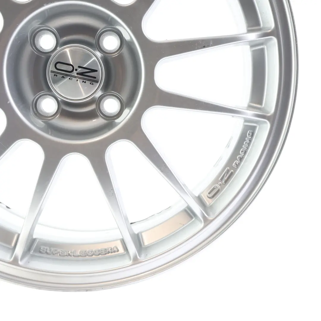  OZ Racing Superleggera Wheel Rim Alloy Silver 17" 7J ET:37 6 Double Spoke - SKU OZ-17-3 - Part number OZ-17