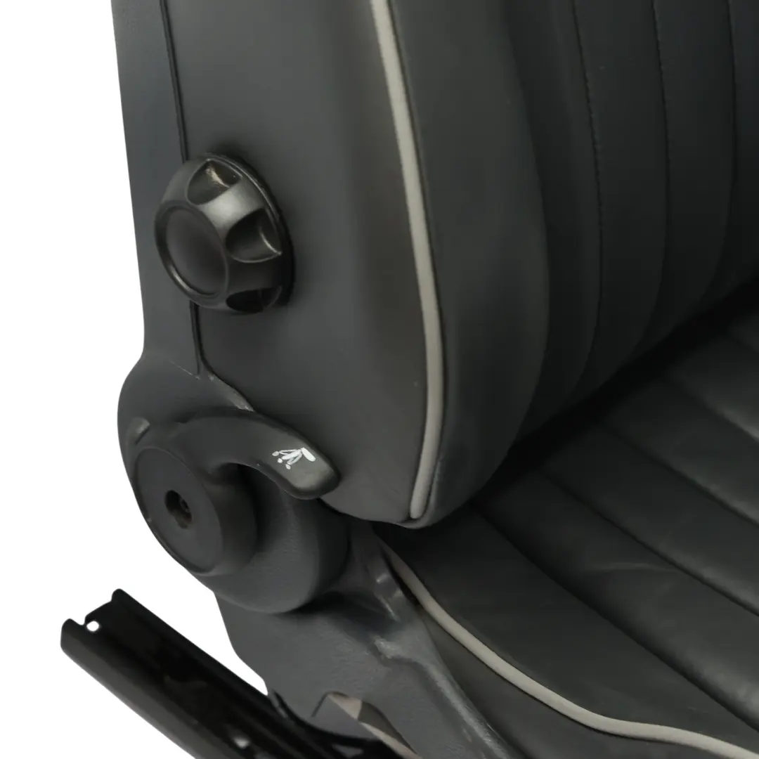 Leather Seats Heated English Park Lane Panther Black Front Rear Seat to Mini R50 with Part number R50-SEATS-SET-PARK-LANE-ENGLISH-PANTHER Mini R50 Leather Seats Heated English Park Lane Panther Black Front Rear Seat - SKU R50-SEATS-SET-PARK-LANE-ENGLISH-PANTHER-2 - Part number R50-SEATS-SET-PARK-LANE-ENGLISH-PANTHER
