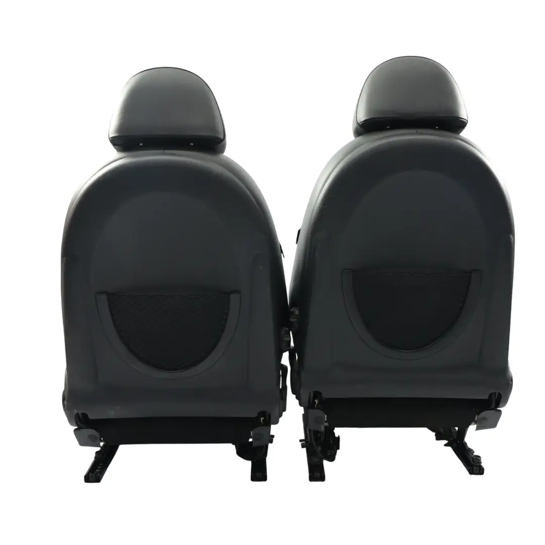 Mini R50 Ledersitze Beheizt Englisch Park Lane Panther Schwarz Vorne Hinten Sitz - SKU R50-SEATS-SET-PARK-LANE-ENGLISH-PANTHER-2 - Teilenummer R50-SEATS-SET-PARK-LANE-ENGLISH-PANTHER