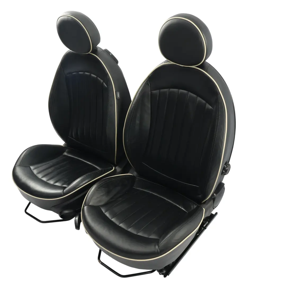 Asientos Deportivos Delanteros Traseros Calefactables Cuero Negro para Mini R56 con número de pieza R56-SEATS-SPORT-LEATHER-LOUNGE-SET-T9E1 Mini R56 Asientos Deportivos Delanteros Traseros Calefactables Cuero Negro - SKU R56-SEATS-SPORT-LEATHER-LOUNGE-SET-T9E1-3 - Número de pieza R56-SEATS-SPORT-LEATHER-LOUNGE-SET-T9E1