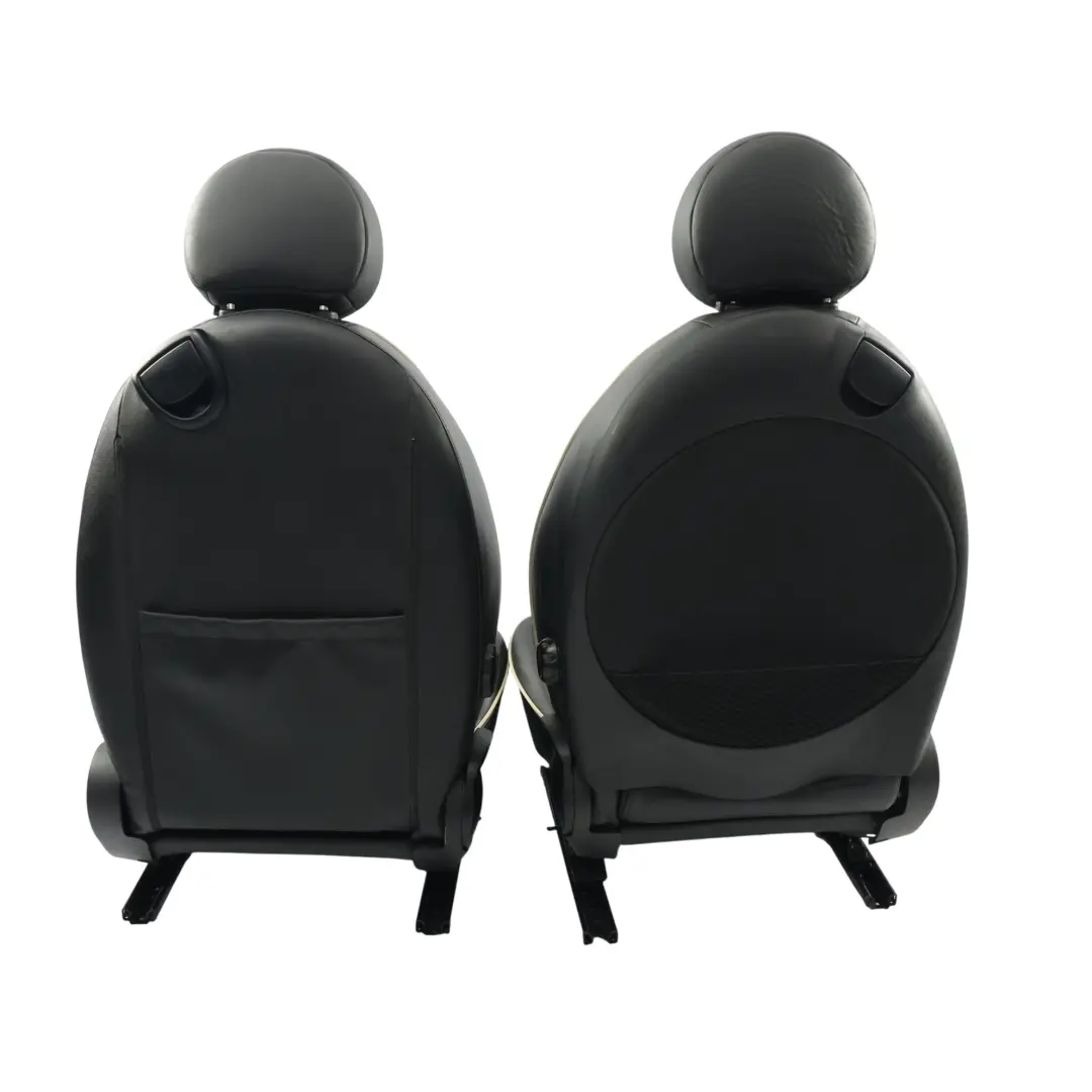 Mini R56 Sièges Sport Avant Arrière Chauffants Cuir Noir Complet SET - SKU R56-SEATS-SPORT-LEATHER-LOUNGE-SET-T9E1-3 - Numéro de pièce R56-SEATS-SPORT-LEATHER-LOUNGE-SET-T9E1