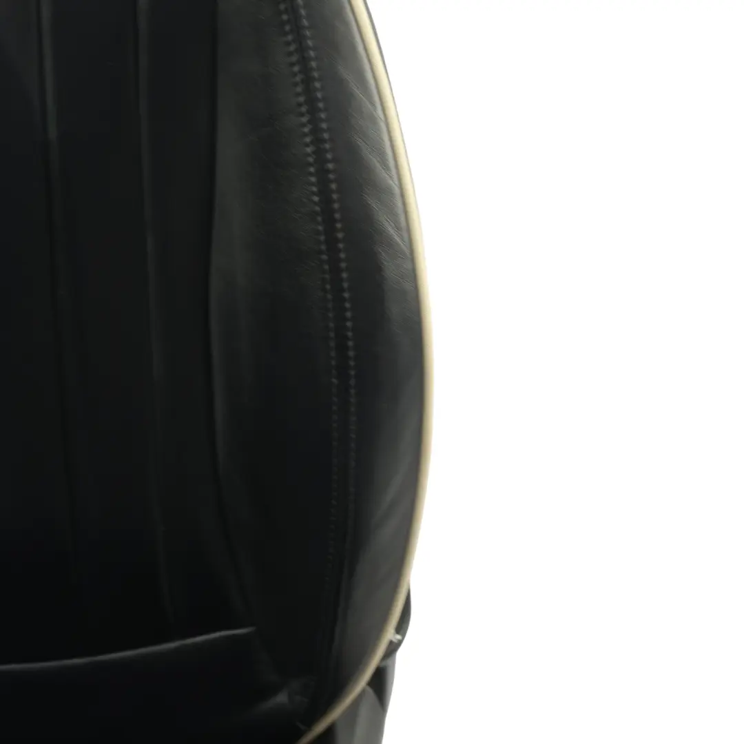 Mini R56 Sport Seats Front Rear Heated Full Black Leather Lounge Interior SET - SKU R56-SEATS-SPORT-LEATHER-LOUNGE-SET-T9E1-3 - Part number R56-SEATS-SPORT-LEATHER-LOUNGE-SET-T9E1