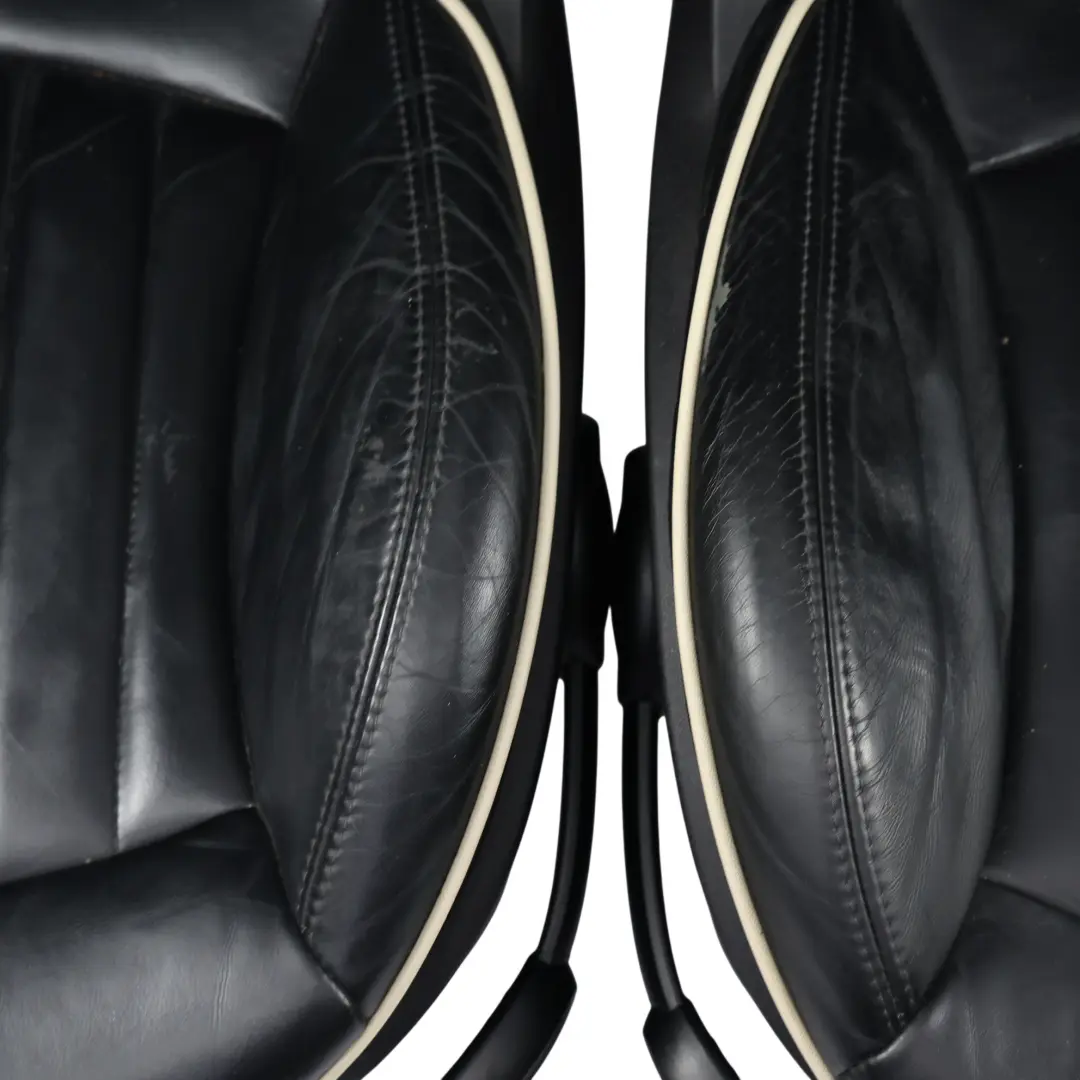 Sedili Sport Anteriori Posteriori Riscaldati Pelle Nera SET per Mini R56 con numero di parte R56-SEATS-SPORT-LEATHER-LOUNGE-SET-T9E1 Mini R56 Sedili Sport Anteriori Posteriori Riscaldati Pelle Nera SET - SKU R56-SEATS-SPORT-LEATHER-LOUNGE-SET-T9E1-3 - Numero di parte R56-SEATS-SPORT-LEATHER-LOUNGE-SET-T9E1