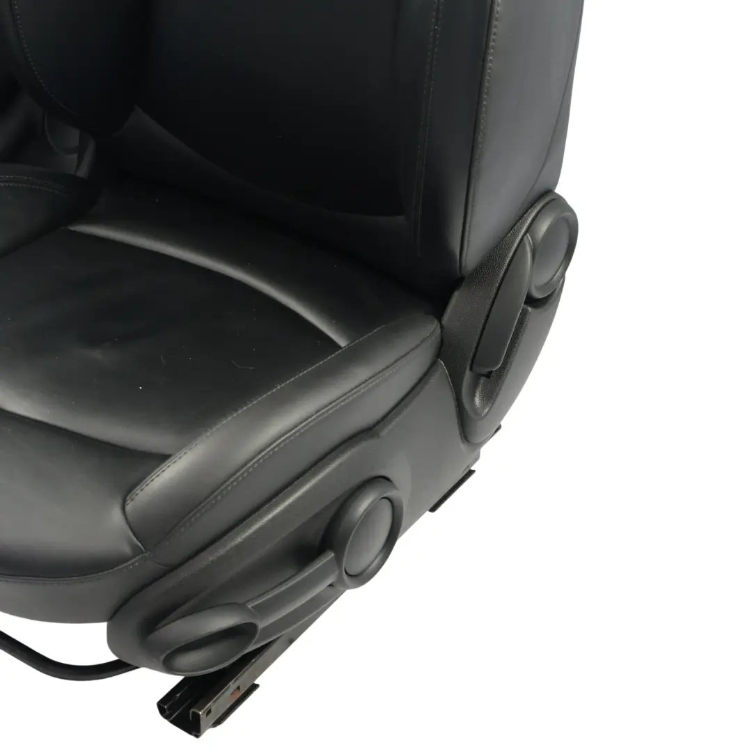 Mini Cooper R60 Countryman Front Rear Interior Seats Heated Sport Black Leather - SKU R60-SPORT-BLACK-LEATHER-SEATS-T6E1-1 - Part number R60-SPORT-BLACK-LEATHER-SEATS-T6E1