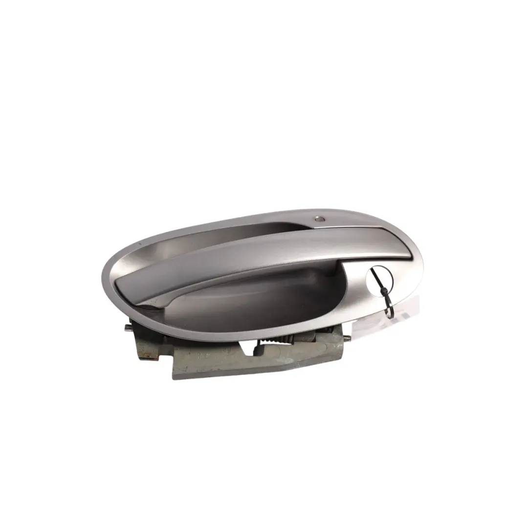 BMW E65 Grab Handle Door Opener Front Right O/S Sterlinggrau Grey Metallic - 472 - SKU RHD-0391088-STG - Part number 0391088