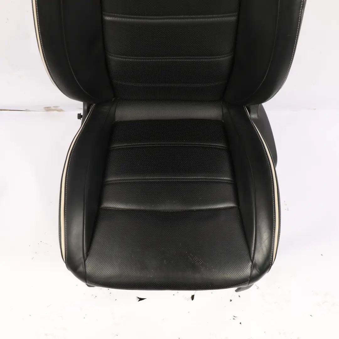 Ford Mondeo Mk4 Front Seat Electric Left N/S Black Leather Perforated - SKU RHD-1806627 - Part number 1806627