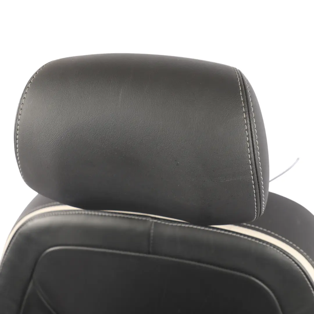 Ford Mondeo Mk4 Front Seat Electric Left N/S Black Leather Perforated - SKU RHD-1806627 - Part number 1806627