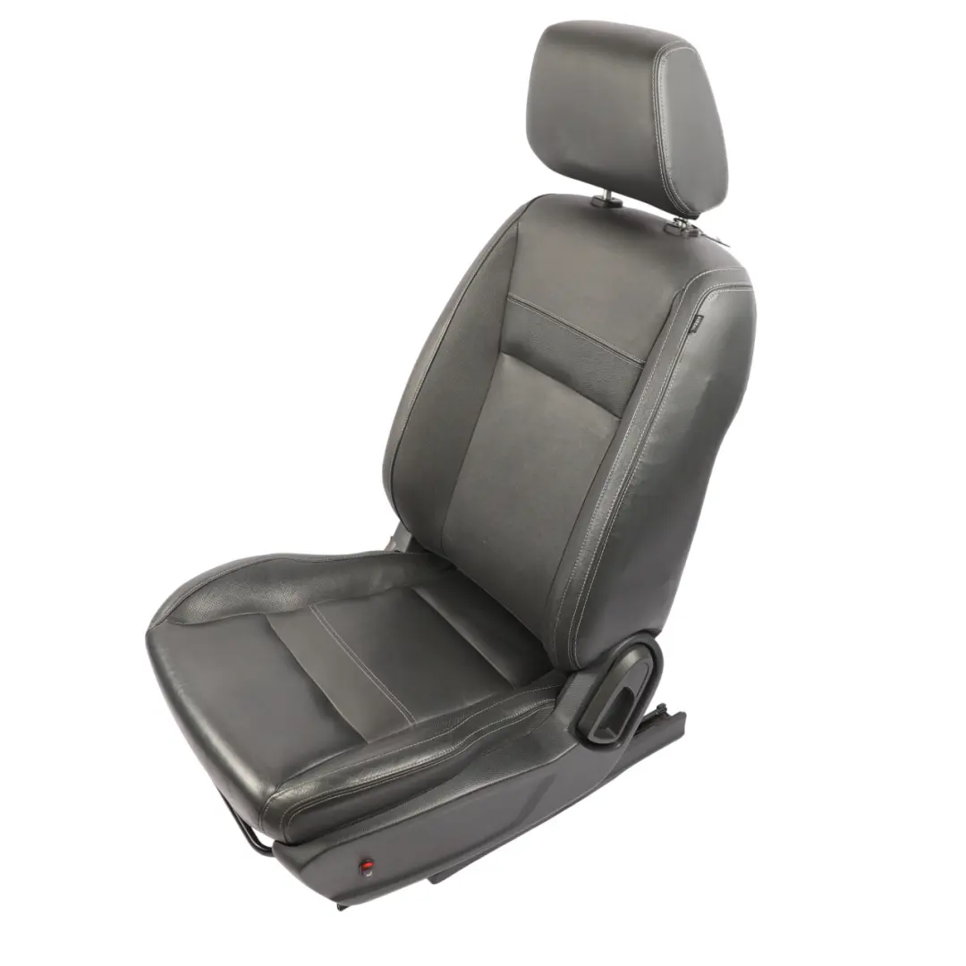 Ford Ranger Mk6 Front Seat Heated Left N/S Black Leather Perforated - SKU RHD-1837139 - Part number 1837139