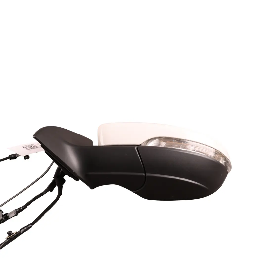 Volkswagen Scirocco Mk3 Front Door Wing Mirror Left N/S Satin Candy White - B9A - SKU RHD-1K8857507P-CAN - Part number 1K8857507P