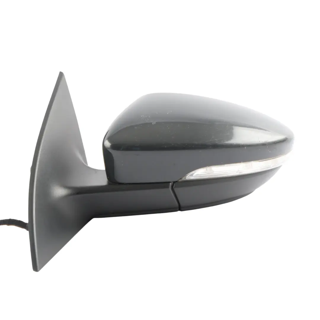 Volkswagen Scirocco Mk3 Front Door Wing Mirror Heated Left N/S Urano Grey - I7F - SKU RHD-1K8857507P-URG1 - Part number 1K8857507P