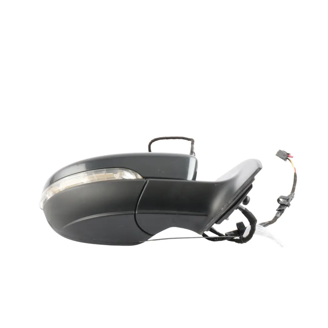 VW Volkswagen Scirocco Mk3 Door Wing Mirror Heated Right O/S Urano Grey - I7F - SKU RHD-1K8857508P-URG1 - Part number 1K8857508P