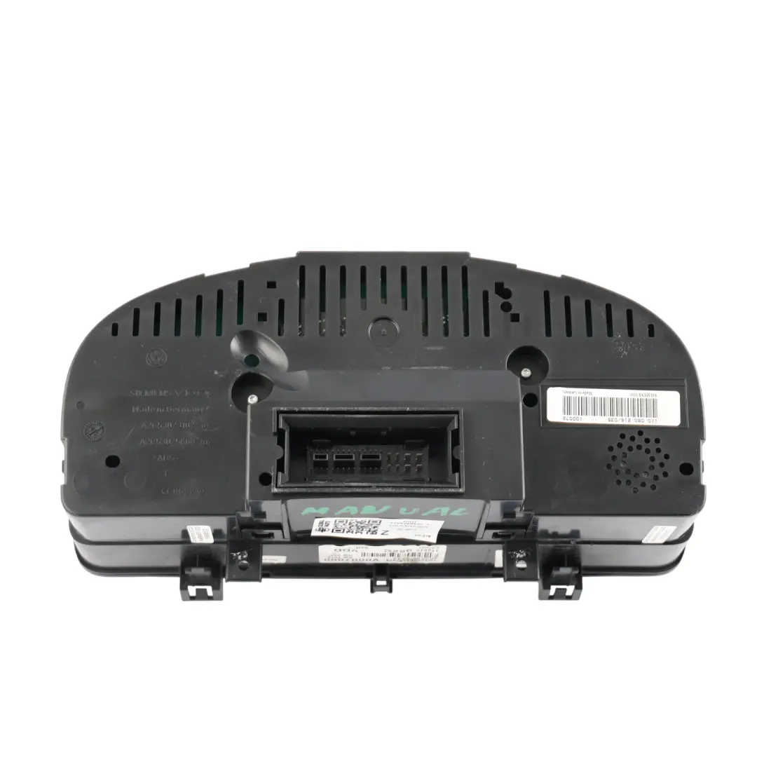 Volkswagen Caddy 2k Speedometer Instrument Cluster Manual Diesel - SKU RHD-1T0920952C-1 - Part number 1T0920952C