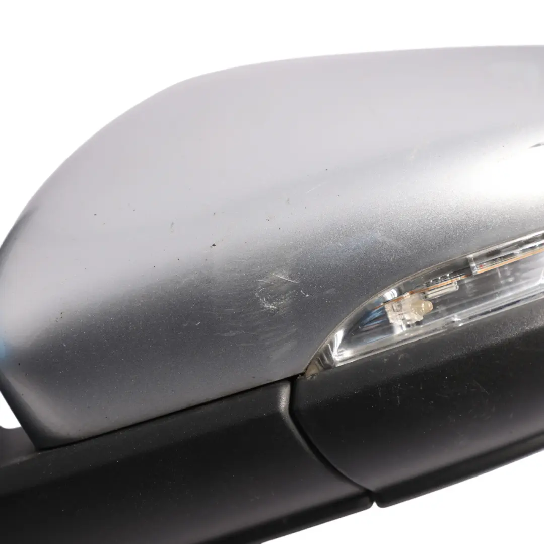 Volkswagen Touran MK1 Door Mirror Left Pepper Grey Powerfolding - SKU RHD-1T2857507T-RES - Part number 1T2857507T