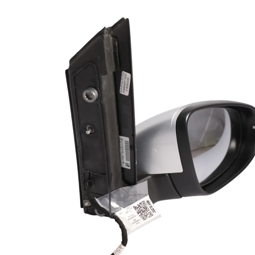 Volkswagen Touran 1T Wing Mirror Right O/S Reflex Silver - A7W - SKU RHD-1T2857508AF-RES - Part number 1T2857508AF